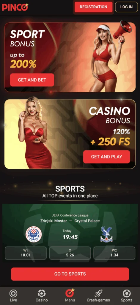Mobile App Pinko Betting